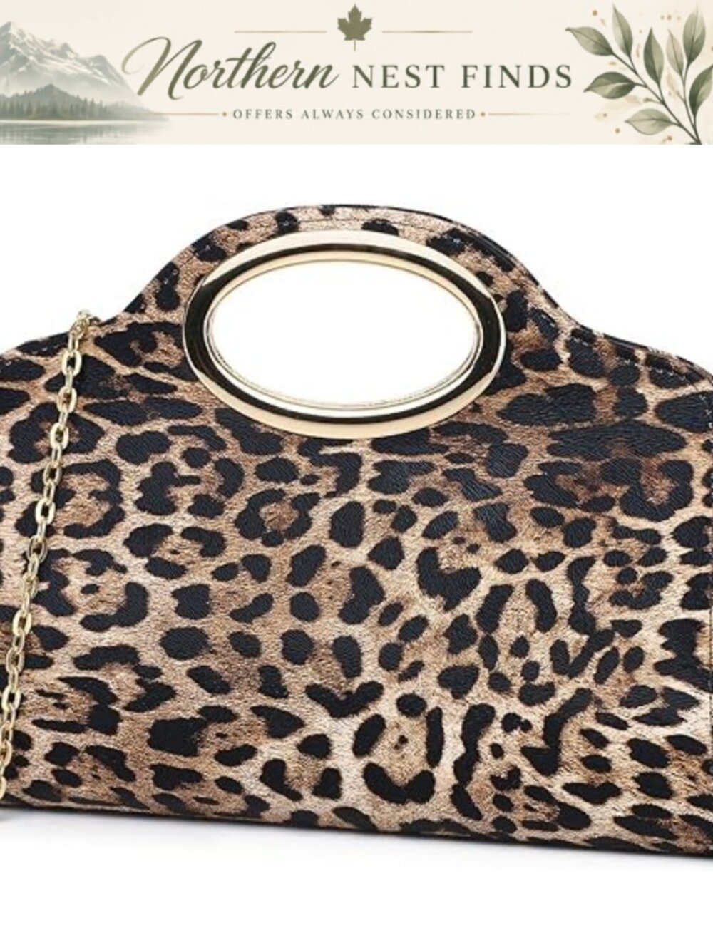 PU Leather Clutch Purse Glitter Evening Bag Detachable Chain Wedding Party